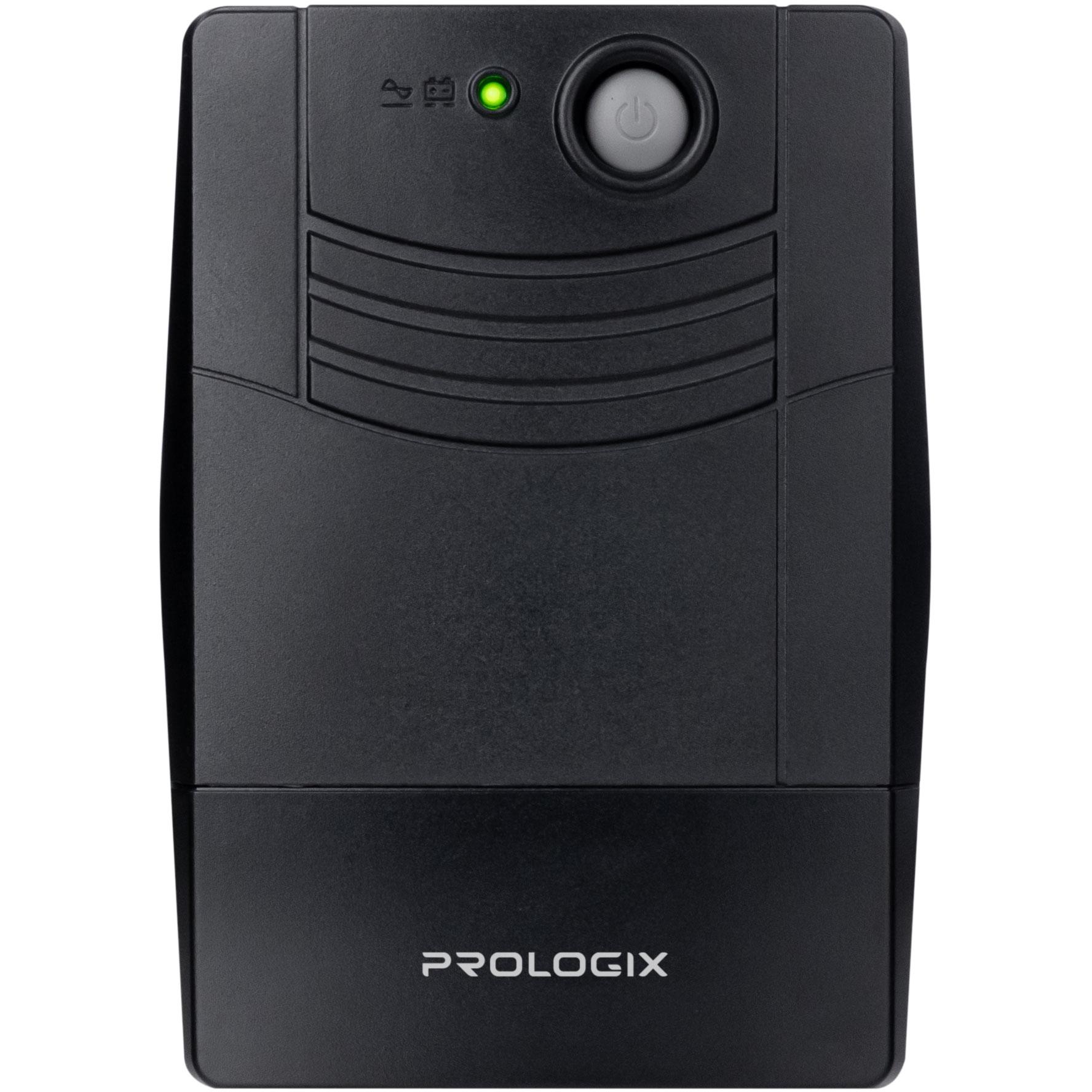 Источник бесперебойного питания PrologiX 800 ВА/480 Вт USB (PLPU800VA2LED)