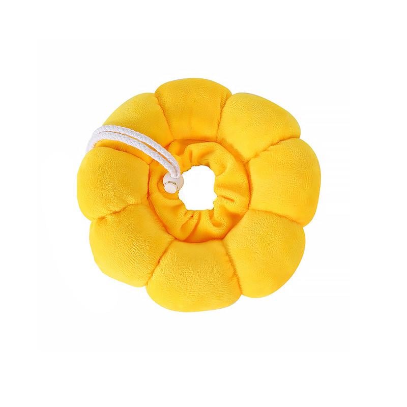 Воротник-подушка для кошек мягкий Taotaopets 028811 S Yellow
