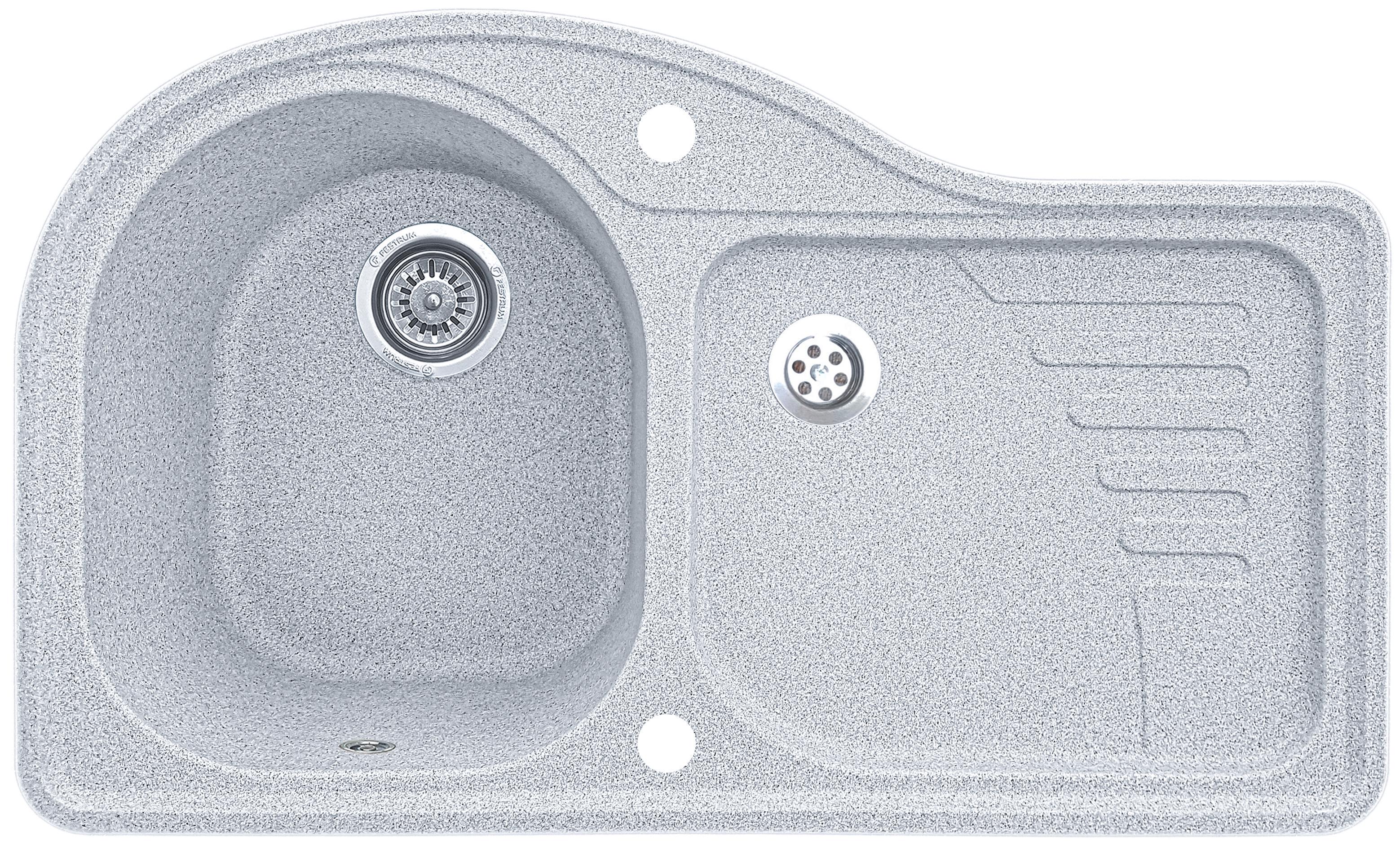 Мойка кухонная Valetti 52D 840x510 мм Серый Мойка кухонная Valetti 52D 840x510 мм Серый