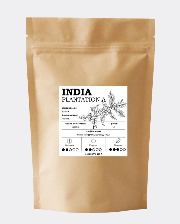 Кофе молотый Индия Плантейшн A Арабика 100% 500 г (25166385)