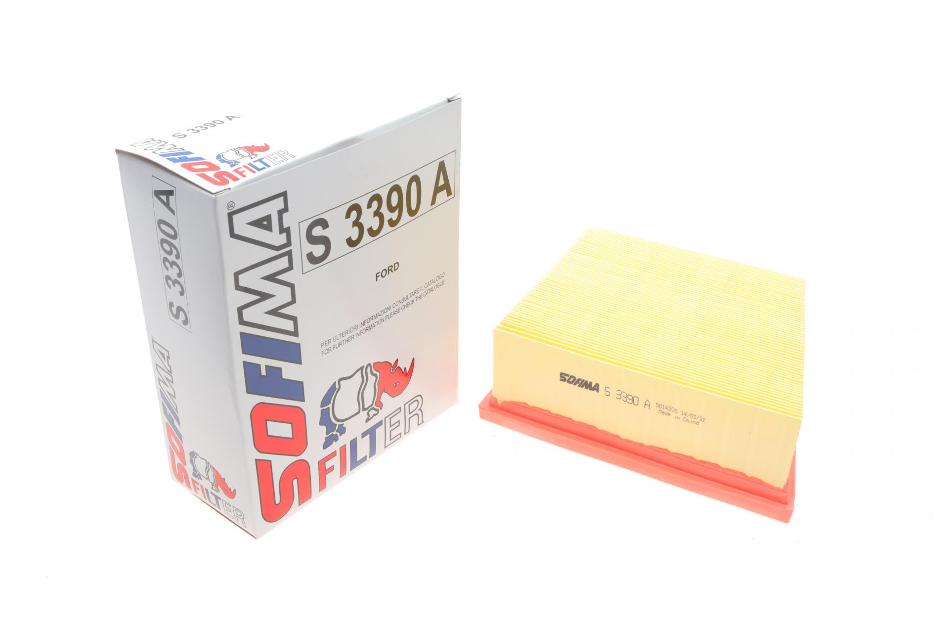 Фільтр повітряний SOFIMA для Ford Transit Courier 1,0-1,6TDCi 14- (S 3390 A)