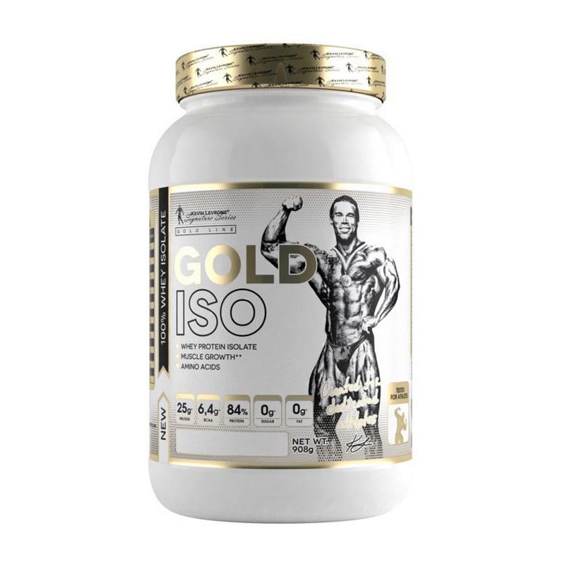 Ізолят сироватковий Kevin Levrone Gold ISO 908 г Дубайський Білий шоколад