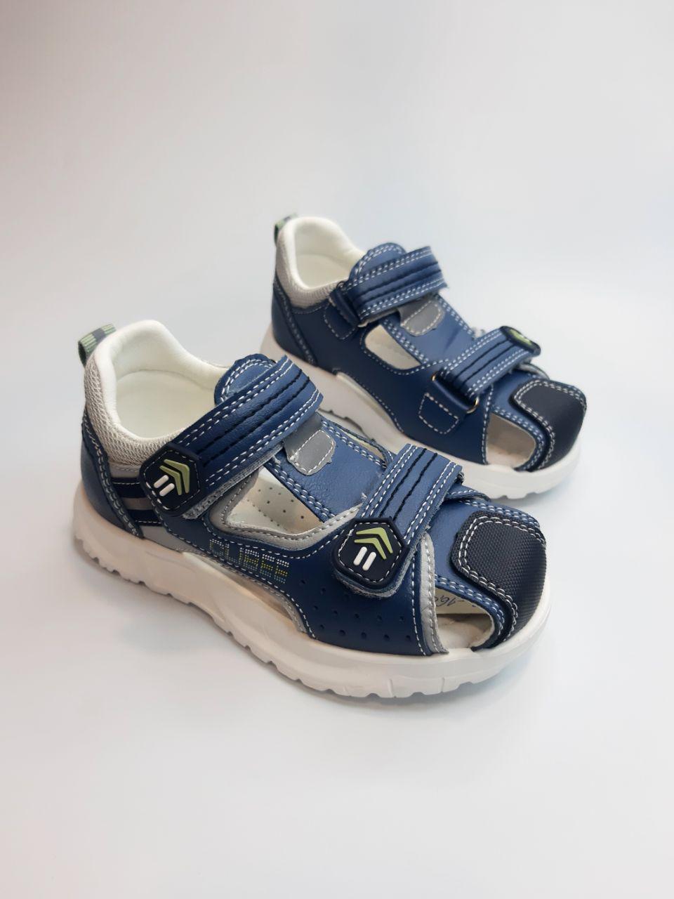 Босоніжки для хлопчика Clibee р. 27 16,8 см Синій (364-3 blue)