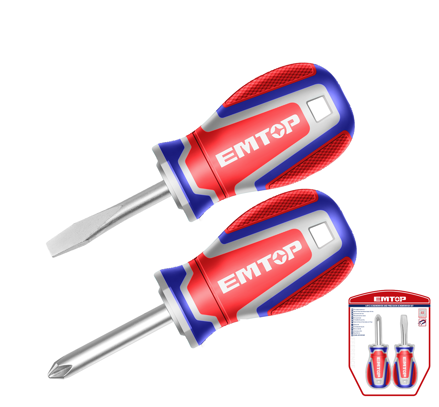 Набор отверток EMTOP ESST2221 2 шт.