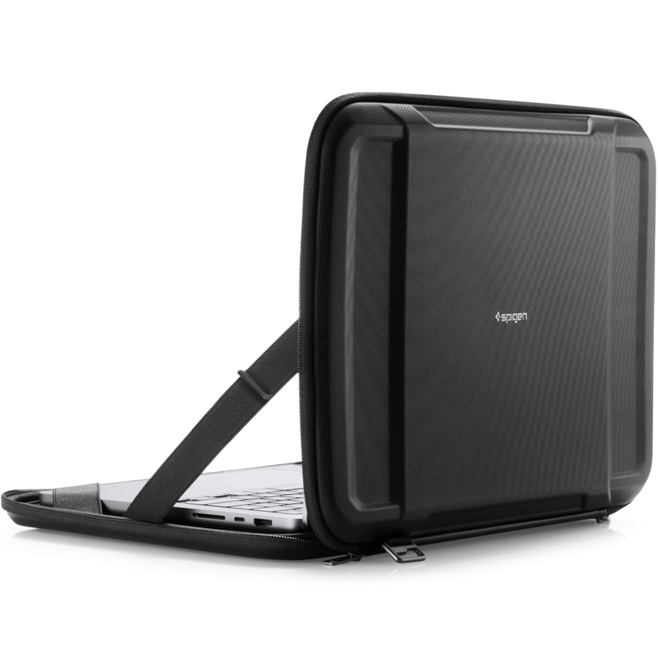 Чехол Spigen Rugged Armor Pouch Pro для MacBook Pro 14 Black (AFA04270)