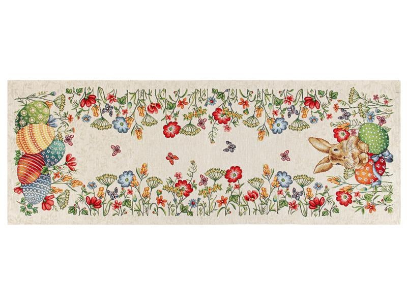 Раннер гобеленовый Lefard Пасхальный кролик 40x100 см (732-117)