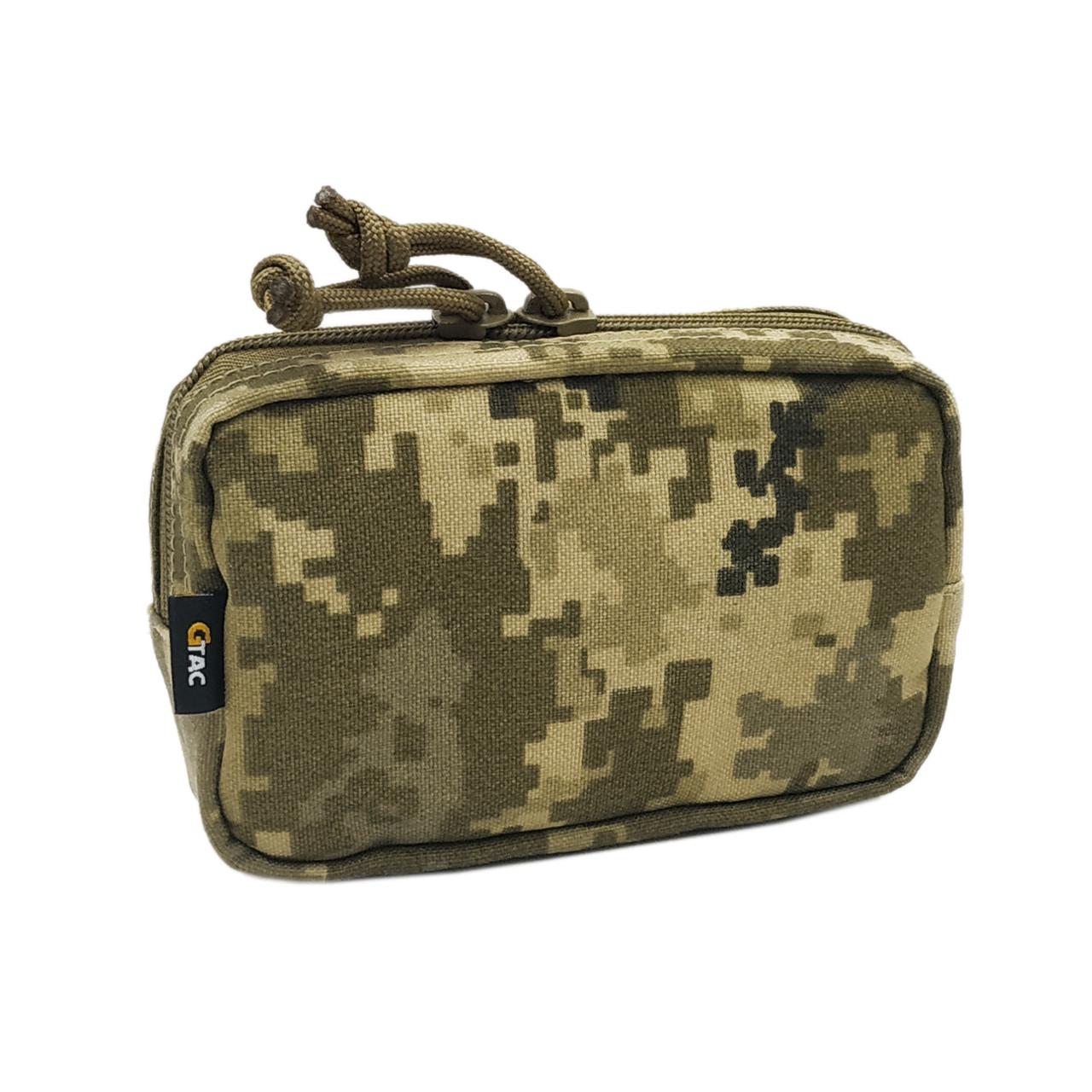 Подсумок утилитарный горизонтальный GTAC Molle 10x16x5 см (НФ-00000048) - фото 1