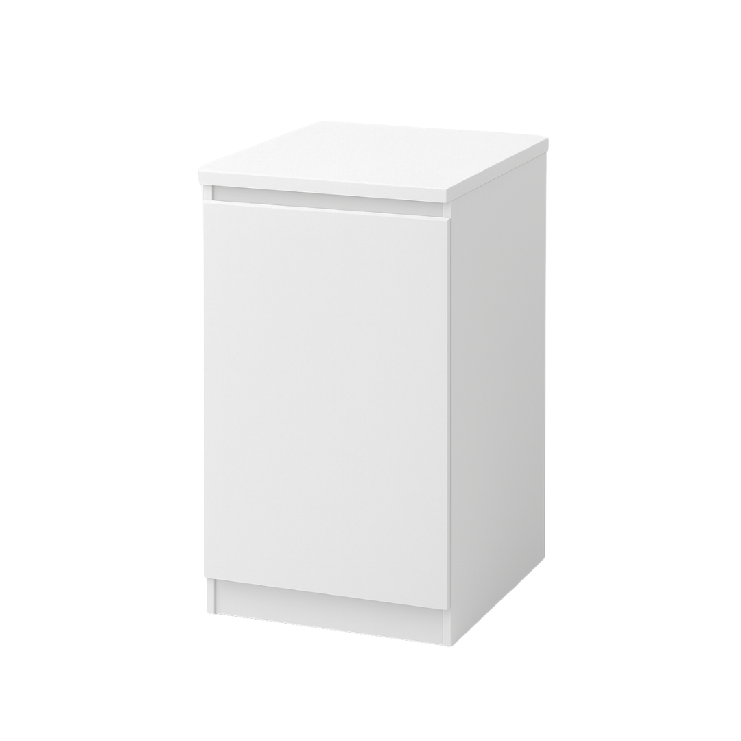 Тумба приліжкова MEBEX 40х40х54,5 см Білий (VS2D400WH) - фото 1 Тумба приліжкова MEBEX 40х40х54,5 см Білий (VS2D400WH) - фото 1