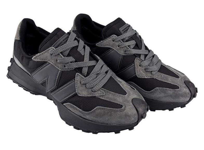 Кроссовки мужские зимние термо комбинированные 1096-3 р. 43 27,5 см Серый