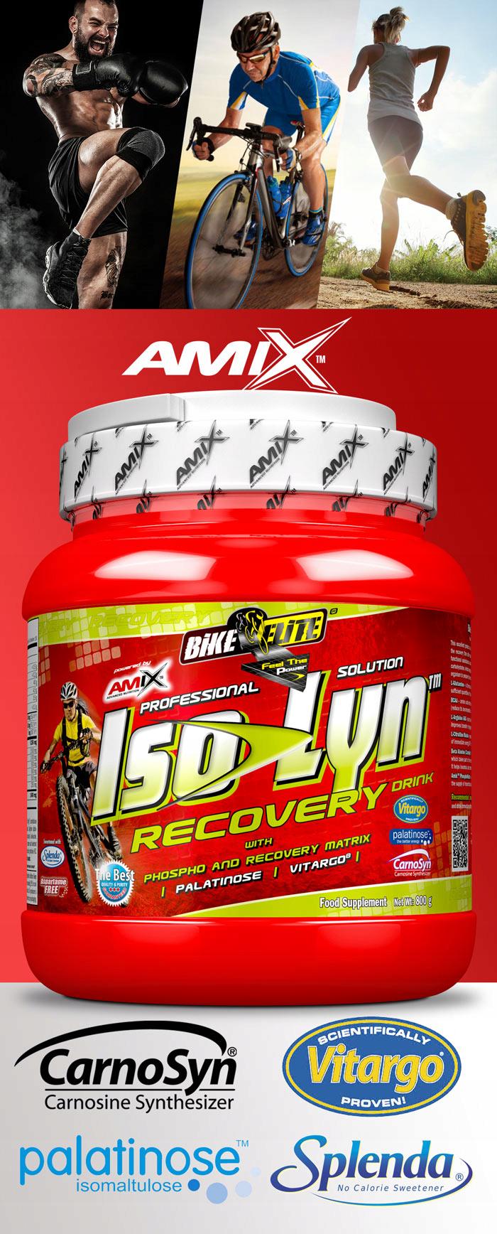 Изотоник Amix Nutrition IsoLyn Recovery Lemon 800 g - фото 4