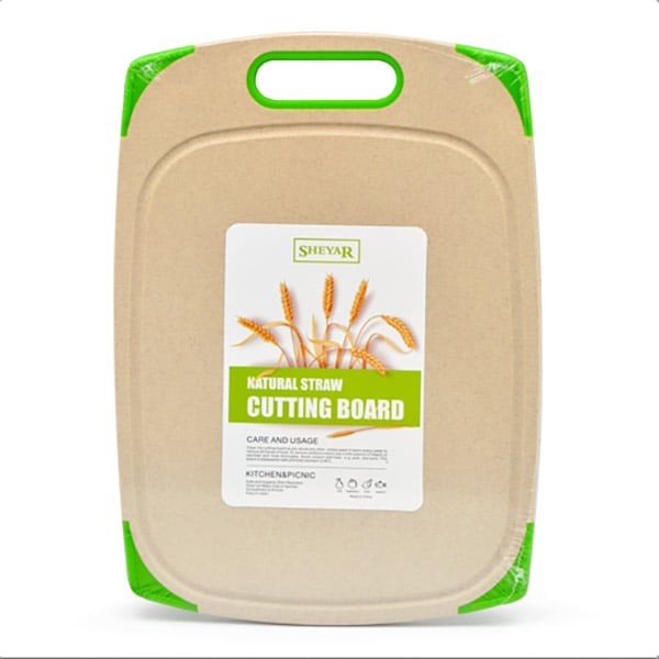 Доска разделочная из пшеничной шелухи Stenson Эко 25х35см (R29044)