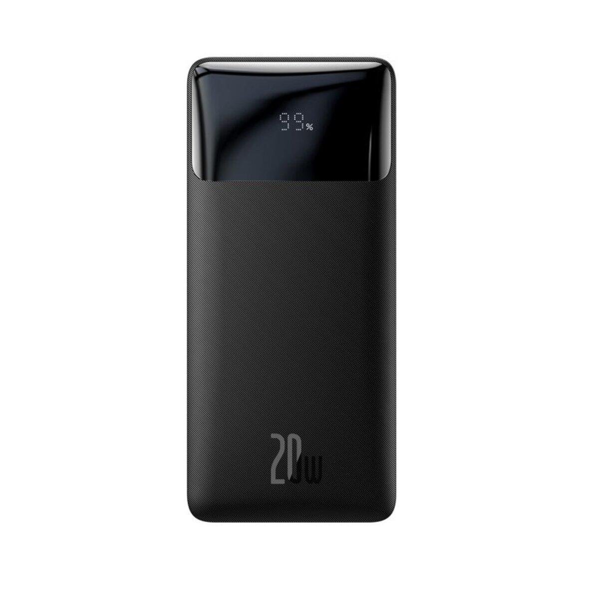 Повербанк Baseus Bipow Digital Display Overseas Edition 20 W 20000 mAh Black (575529)