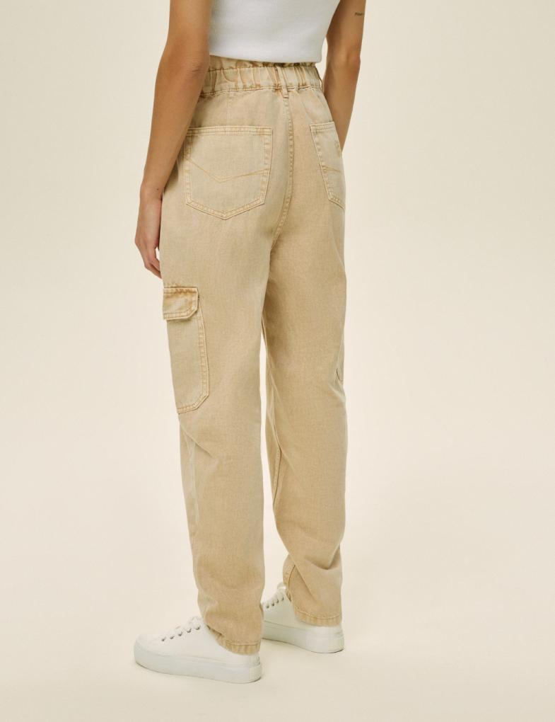 Джинси жіночі Diverse GABE р. 38 Кам'яно-бежевий (5902598977113) - фото 4