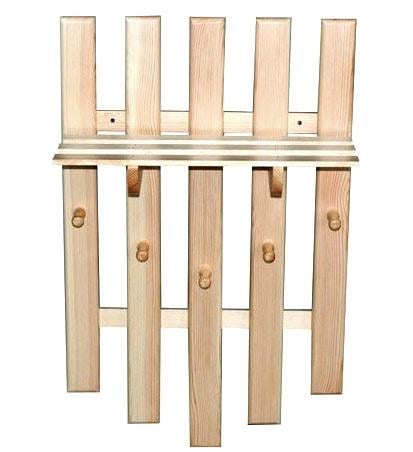 Вішалка банна з дерева Костяніка Бланже (ВБА-001901)