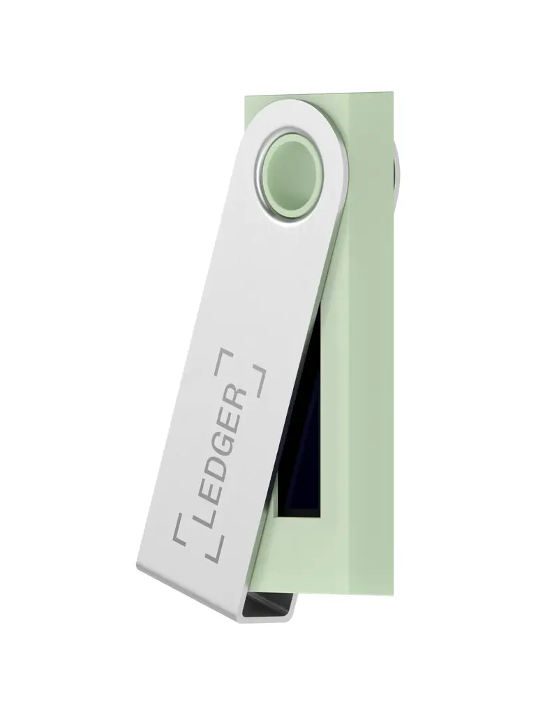 Криптовалютный кошелек Ledger Nano S Jade Green