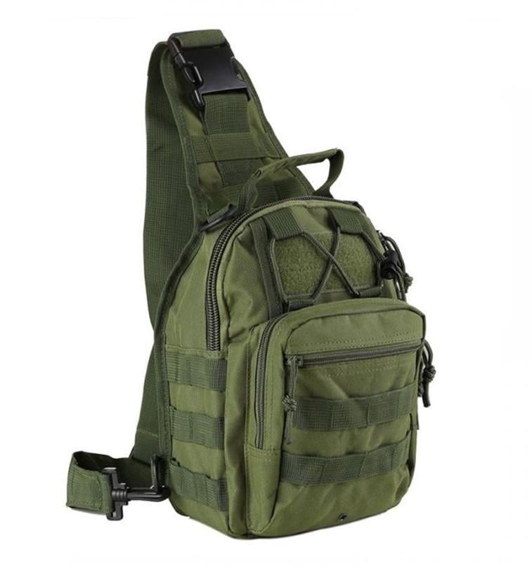 Рюкзак тактический однолямочный Oxford 800D 6 л Green