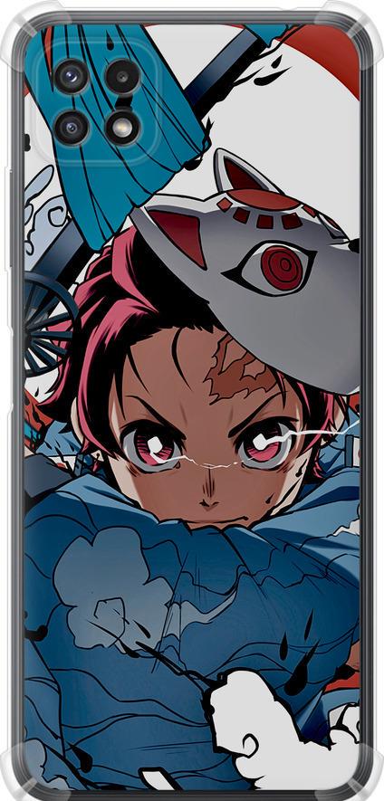 Чехол на Samsung Galaxy A22 5G A226B Танджиро Камадо (5574sp-2581-42517)