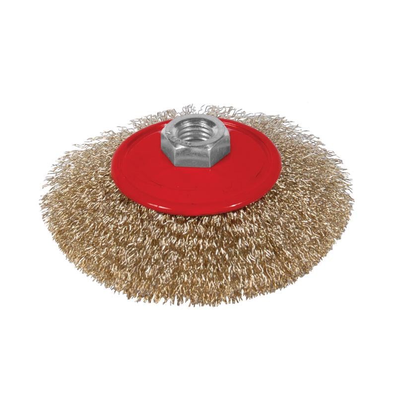 Щітка конус 100 мм для КШМ М14 Sigma (3814) Щітка конус 100 мм для КШМ М14 Sigma (3814)