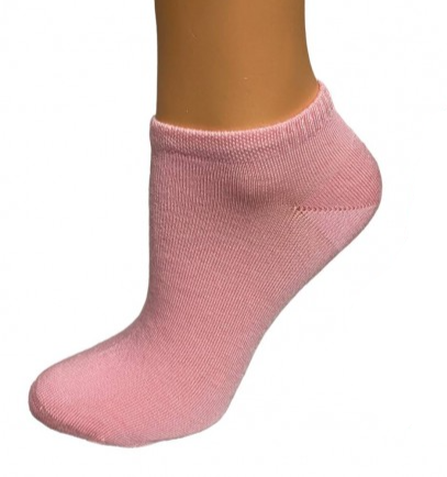 Шкарпетки жіночі демісезонні короткі Roff вовна р. 38-40 Рожевий (26750)