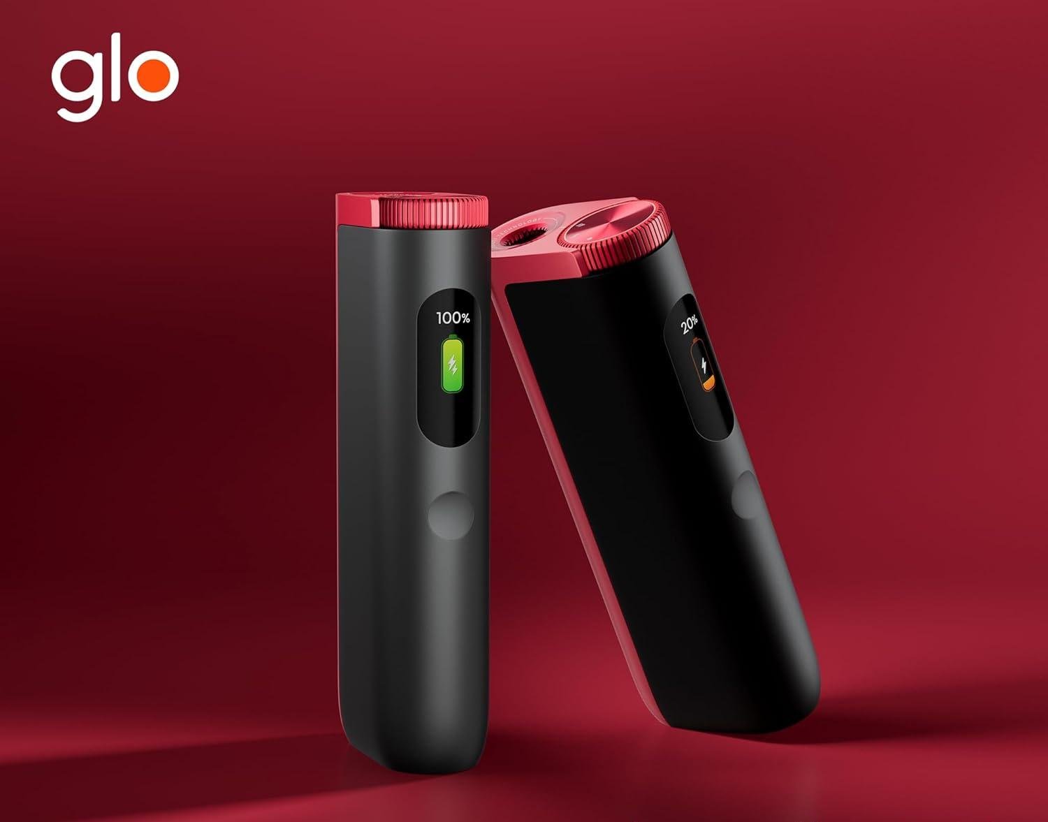 Система нагрівання тютюну GLO HYPER PRO Чорний/Червоний (5G002) - фото 12