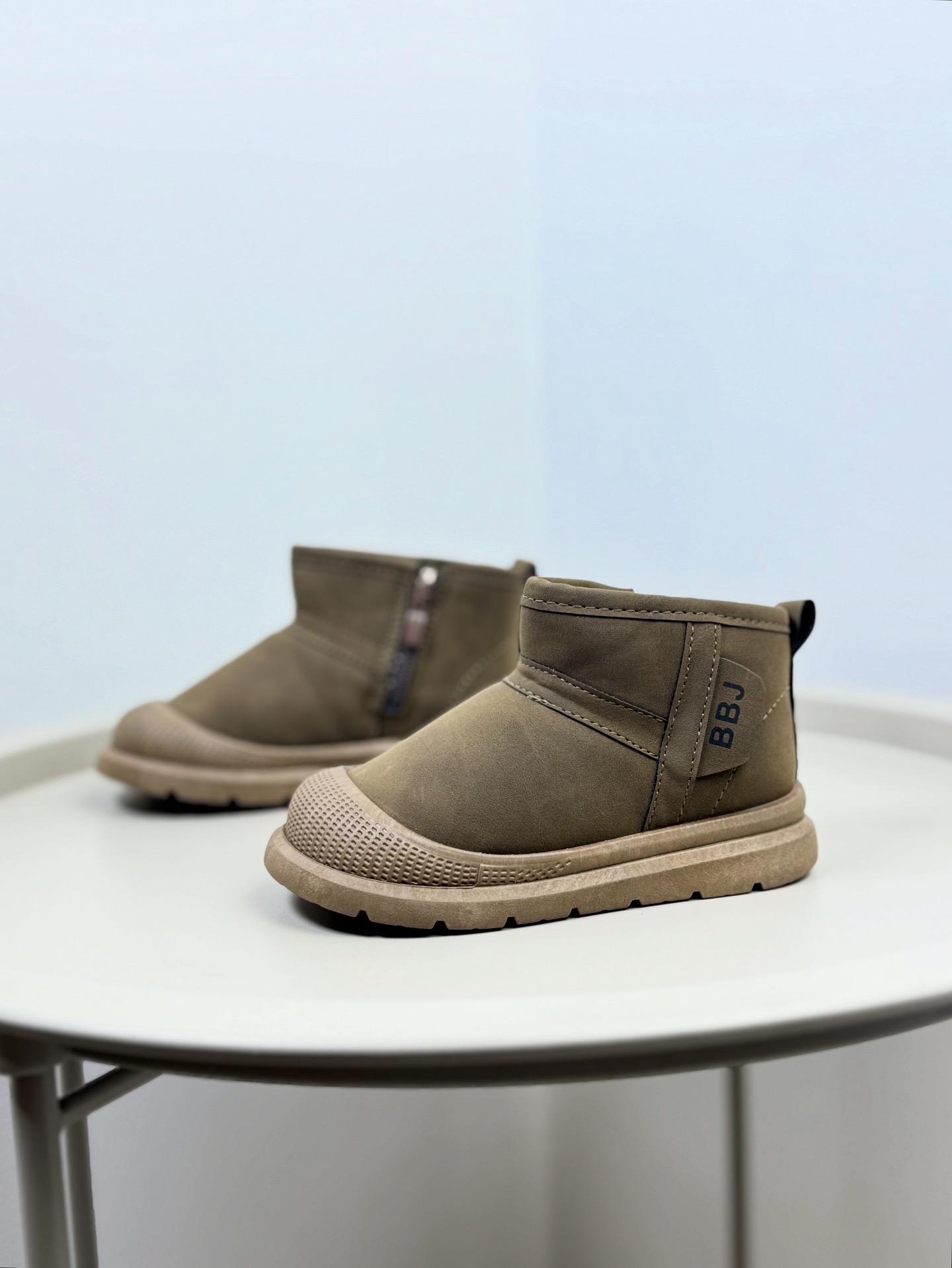 Ботинки детские зимние 1663 р. 32 Коричневый (30774198) - фото 5