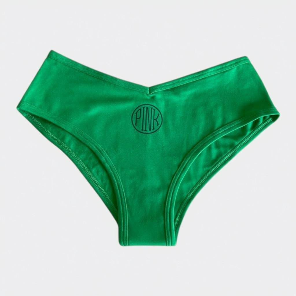 Трусики чики Victoria's Secret Pink Cotton Cheekster Panty Green S Зеленый (26582794b) Трусики чики Victoria's Secret Pink Cotton Cheekster Panty Green S Зеленый (26582794b)
