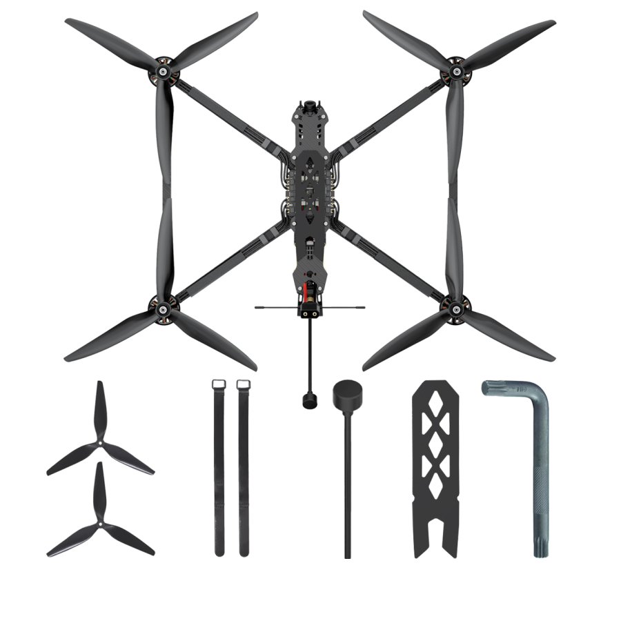 Дрон FPV MARK4 LR10 5,8G 2,5W 10" до 3 кг (1554733147) - фото 2 Дрон FPV MARK4 LR10 5,8G 2,5W 10" до 3 кг (1554733147) - фото 2