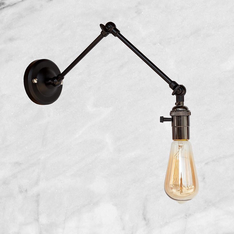 Бра Industrial Retro Чорний (52-WZ1904)