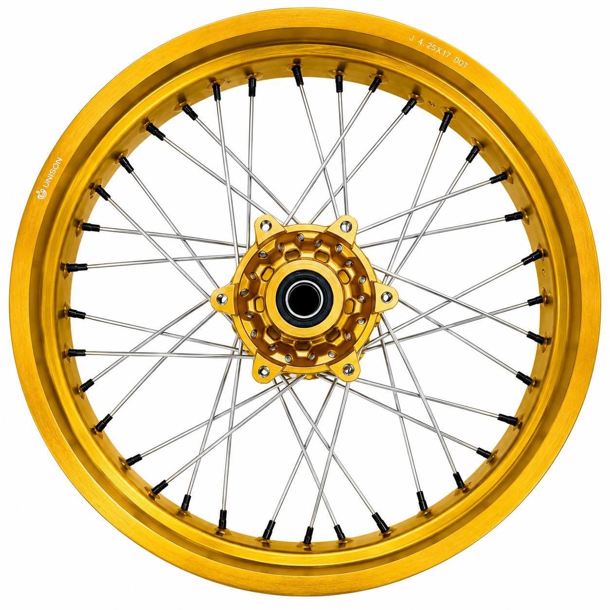 Диск задний мотард R17х4.25 Золотой (52808568)