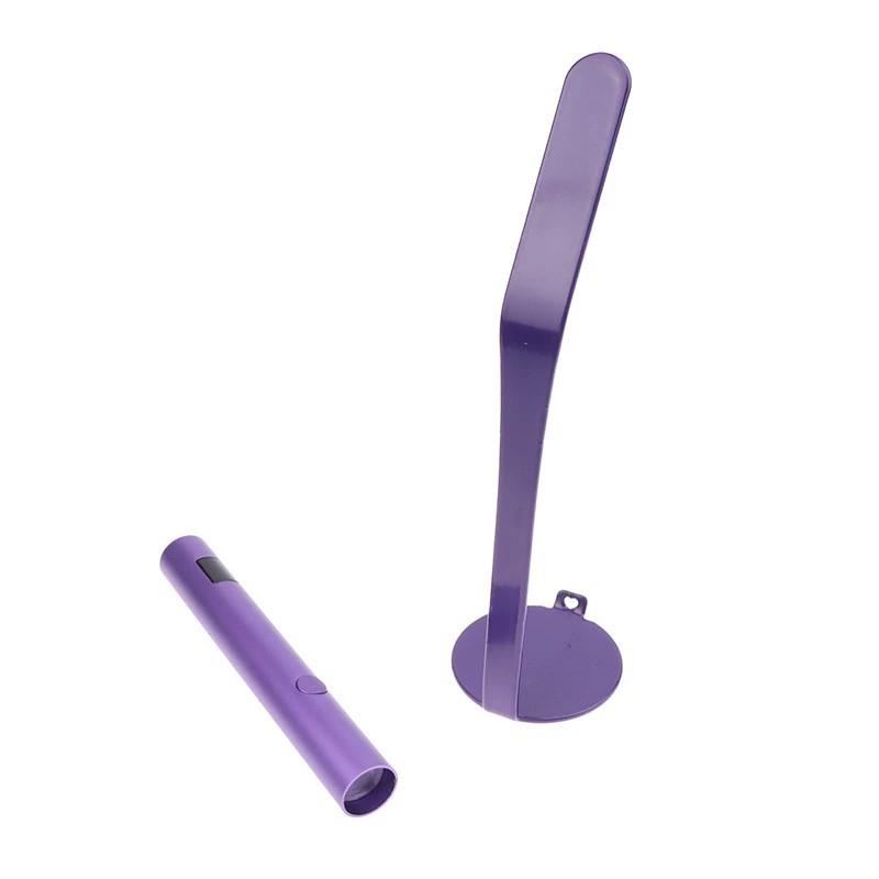 Лампа UV/LED 3 для сушки ногтей на аккумуляторе и магнитной подставке Фиолетовый - фото 3 Лампа UV/LED 3 для сушки ногтей на аккумуляторе и магнитной подставке Фиолетовый - фото 3