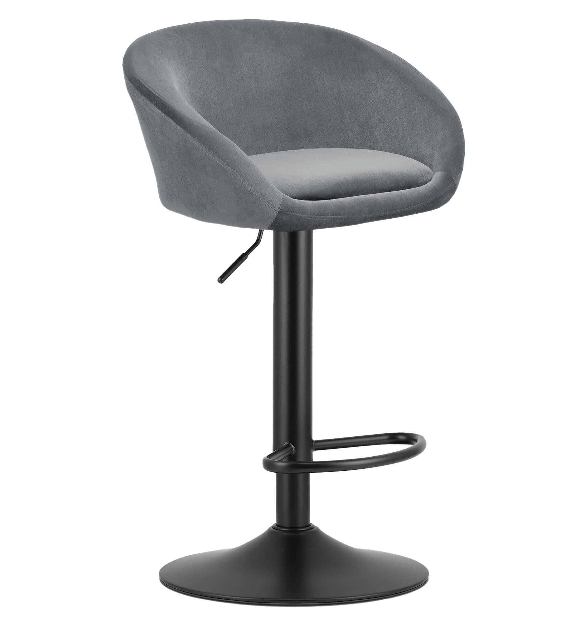 Стул барный хокер Homart Varo Серый с Черным (9898)