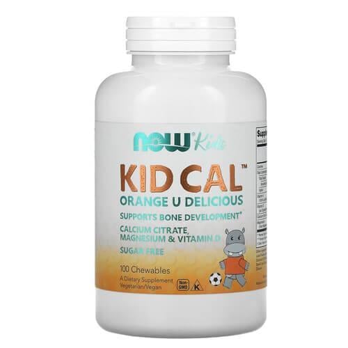 Кальций для детей NOW Kid Cal 100 Chewables (NOW-01233)