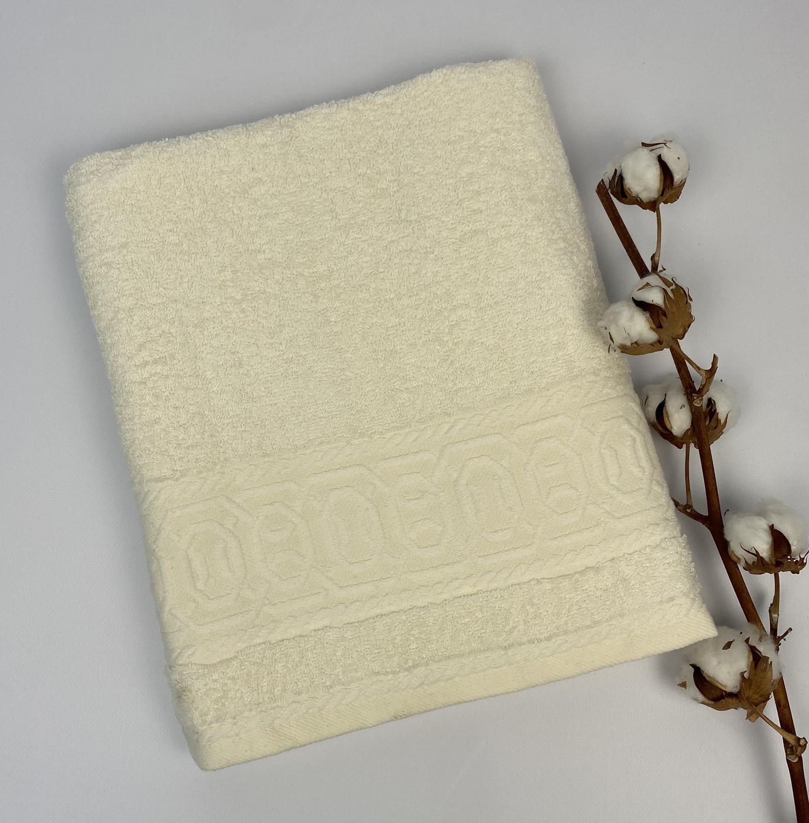 Полотенце Cottonize 70x140 см cod 122 Молочный (CN16316)