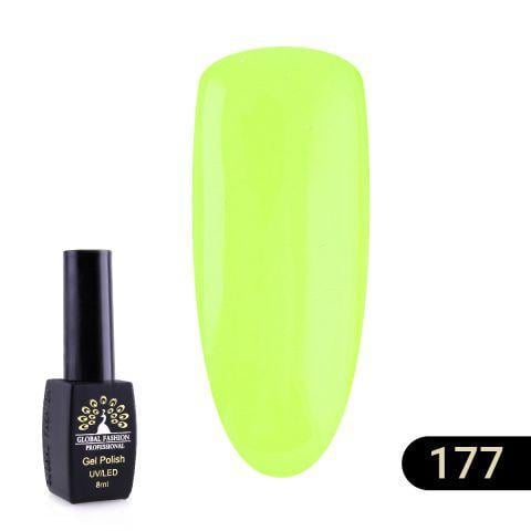 Гель-лак Global Fashion Black elite 177