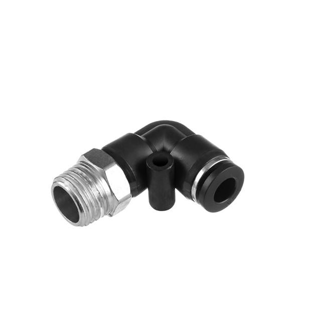 Соединение цанговое для шлангов Intertool PT-2331 L-образное 6 мм 1/4“ резьба (130312) Соединение цанговое для шлангов Intertool PT-2331 L-образное 6 мм 1/4“ резьба (130312)