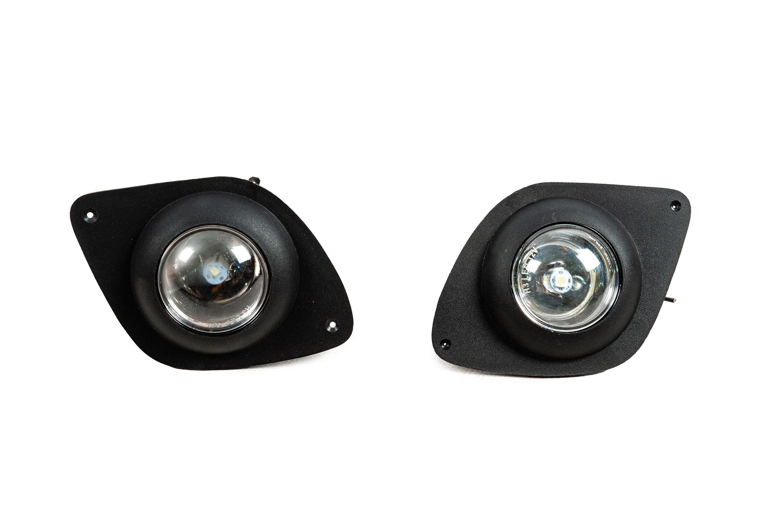 Противотуманные фары GPlast с LED-лампой для Opel Movano 2021- abs-пластик Черный Противотуманные фары GPlast с LED-лампой для Opel Movano 2021- abs-пластик Черный