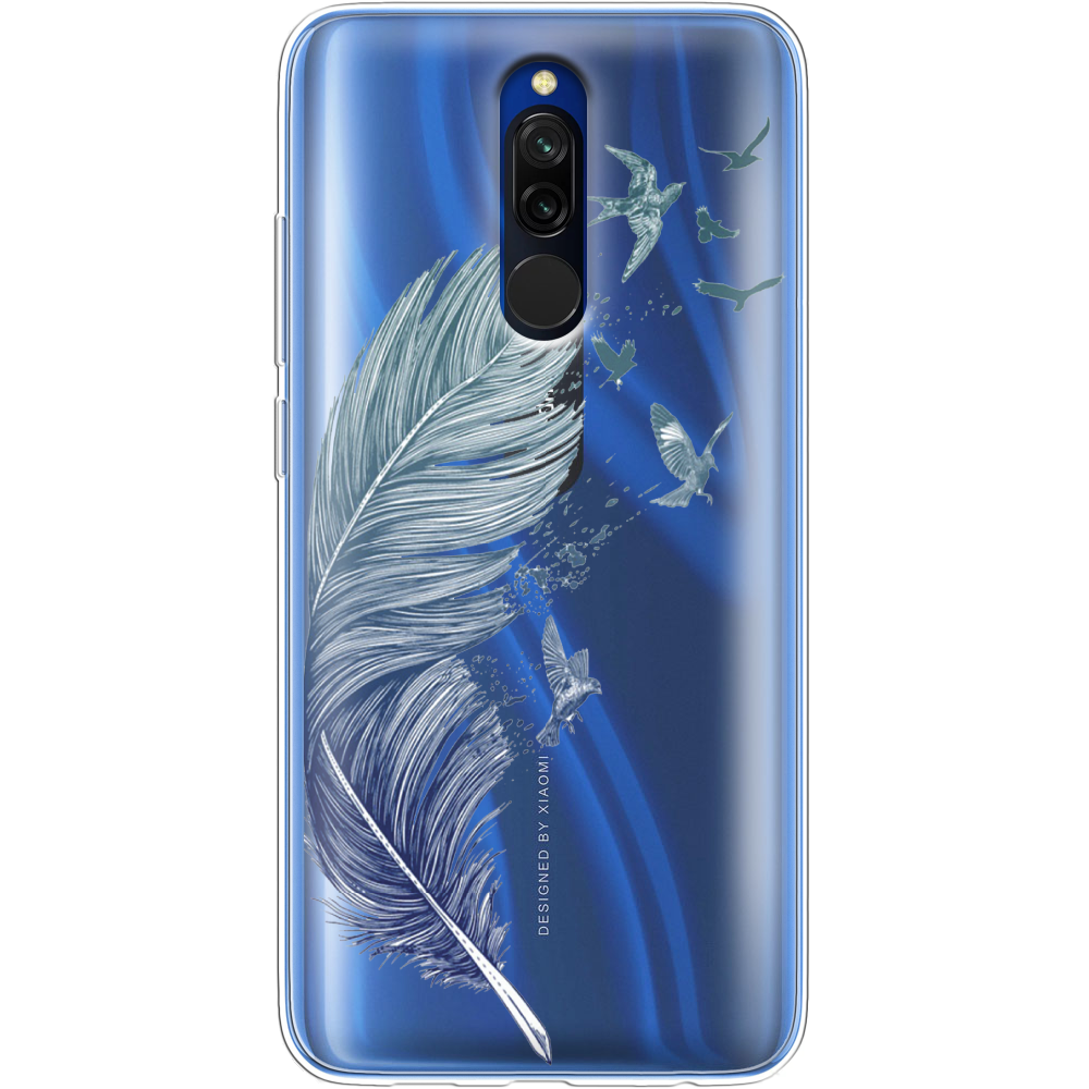 Чохол Boxface Xiaomi Redmi 8 Feather Прозорий силікон (38411-cc38-38411)