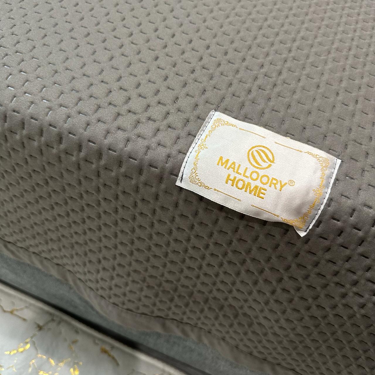 Покрывало на кровать евро 200x230 см Графитовый (28796086) - фото 7 Покрывало на кровать евро 200x230 см Графитовый (28796086) - фото 7