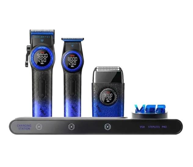 Набор машинок Stepless PRO 3in1 Blue Edition