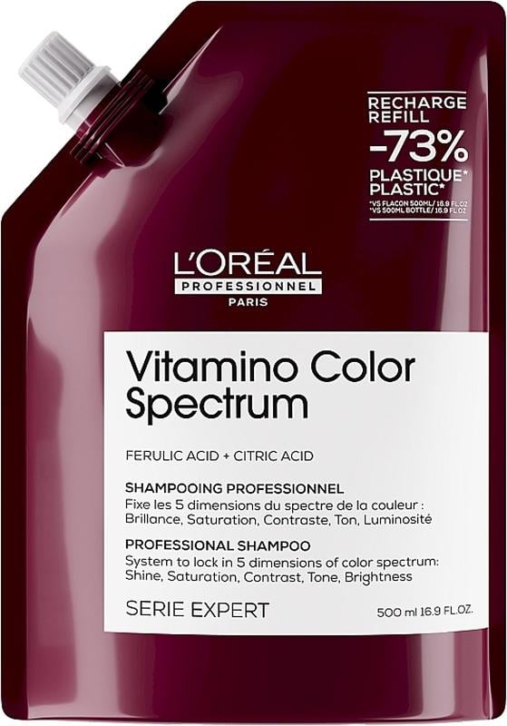 Шампунь для окрашенных волос L’Oreal Professionnel Vitamino Color Spectrum блеск и защита цвета 500 мл (63259)
