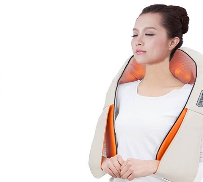 Массажер роликовый Massager of neck kneading для шеи и спины - фото 3