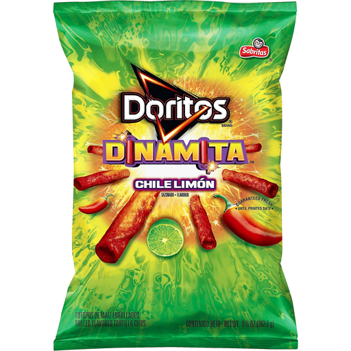 Чипсы Doritos Dinamita Chile Limon 304,7 г (1436483569)