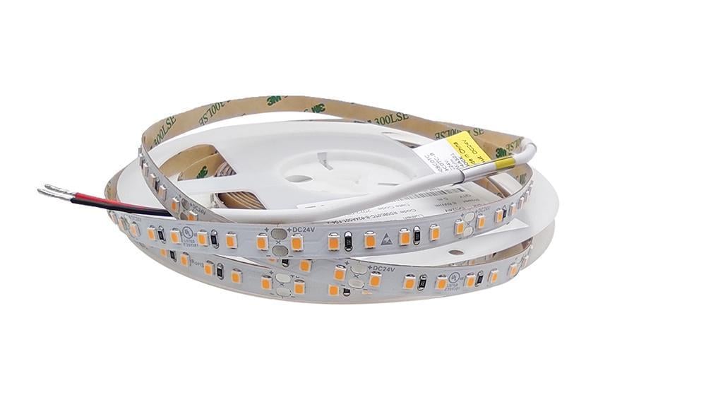 Светодиодная лента 2835-120-IP20-WW-8-24 RD08C0TC-B 2400K CRI80 (16885)