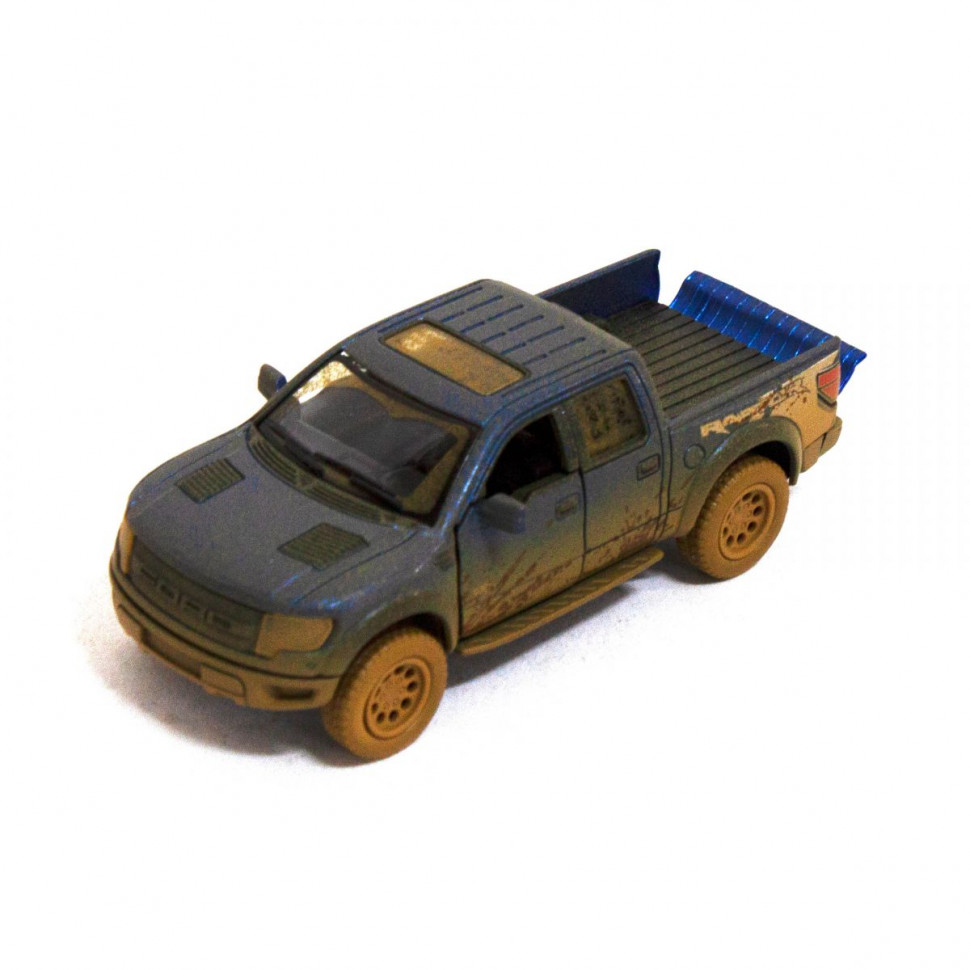 Машинка инерционная Kinsmart Ford F-150 SVT Raptor Темно-зеленый (IM-176-M-663)