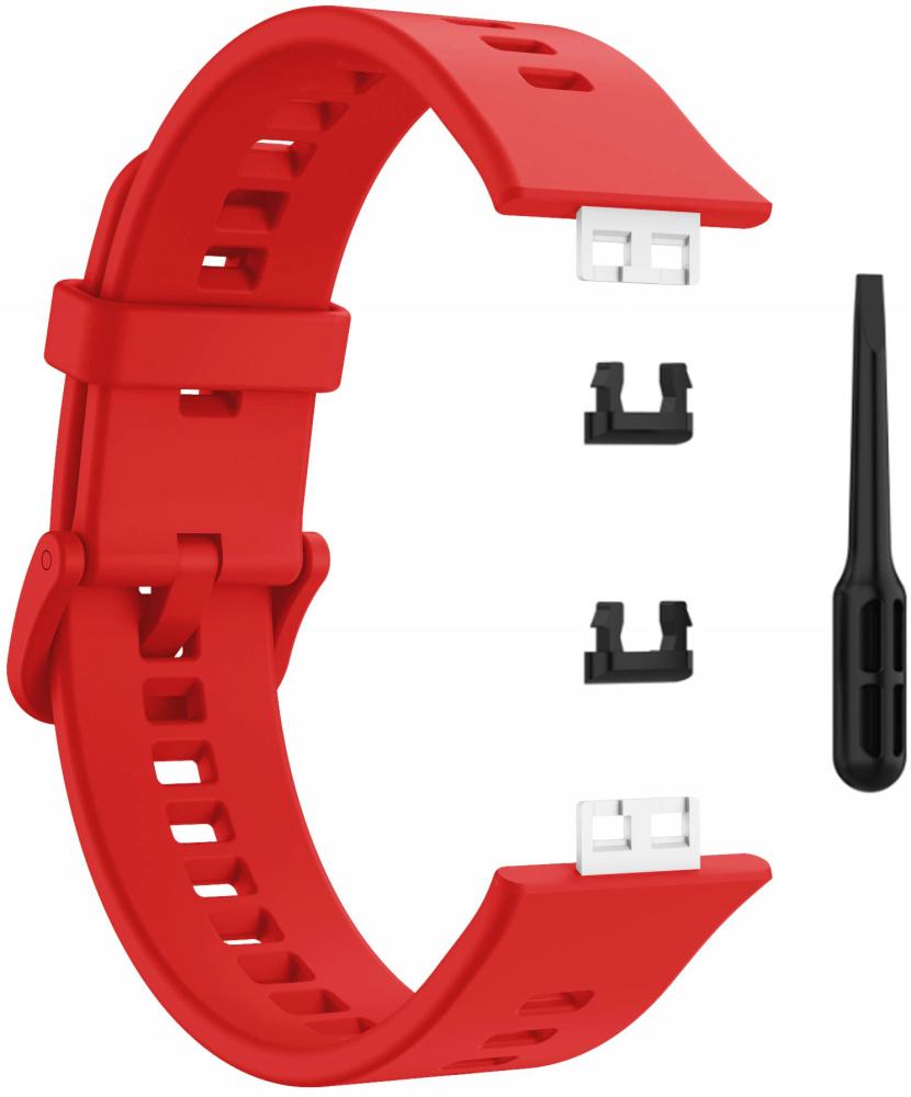 Ремешок Jsota для Huawei Watch Fit Red (18591) - фото 3 Ремешок Jsota для Huawei Watch Fit Red (18591) - фото 3