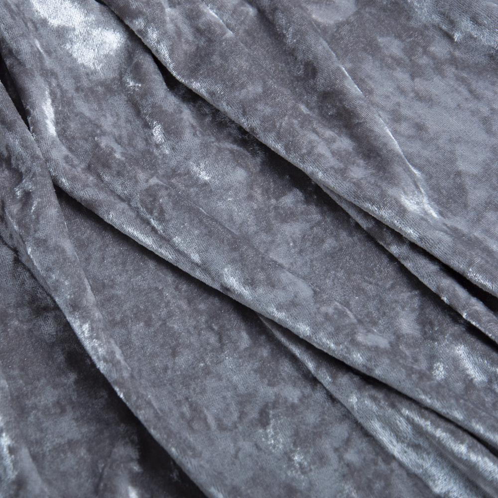 Ткань Бархат Li V-31 Светло-серый (15328)