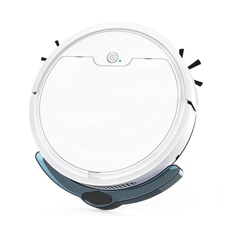 Робот-пылесос Grikey SDJ 3 с баком для воды и приложением для управления 3000 мАч Черный (RT007) - фото 7