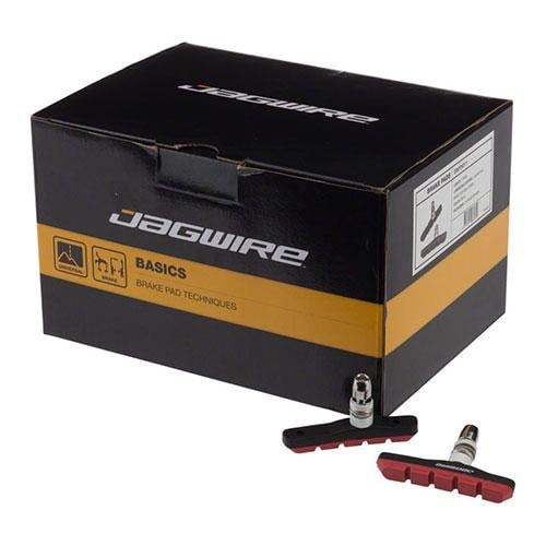 Тормозные колодки MTB v-br. JAGWIRE Mountain Sport Basics Comp Mountain XC BWP5008 25 пар Red (BRS-39-30)