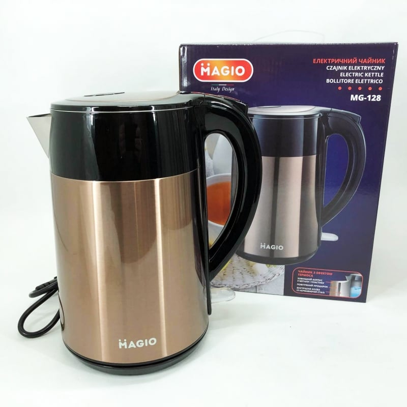 Електрочайник Magio MG-128 1,8 л 1850W (26202696) - фото 13 Електрочайник Magio MG-128 1,8 л 1850W (26202696) - фото 13