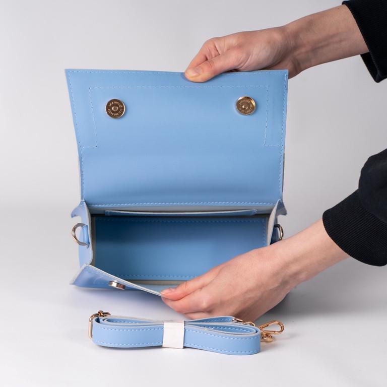 Сумка женская кросс-боди XENIA № 17-24 из гладкой экокожи - фото 3